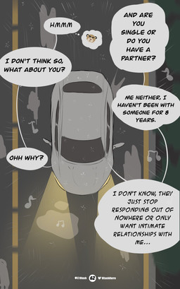anthro car dialogue driving driving_car fur inside_car inside_vehicle male music musical_note musical_symbol partner partners patreon_logo patreon_username plant raining simple_background speech_bubble symbol text toony tree twitter_logo vehicle zero_pictured vitashi patreon twitter felid mammal pantherine tiger 2024 artist_name comic digital_media_(artwork) english_text hi_res signature