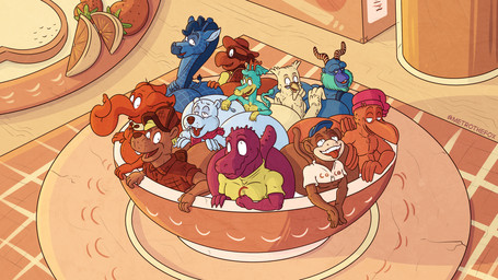 anthro ass_to_ass between_butts big_butt bixby_beaver blue_body blue_gnu brown_body butt cereal cereal_mascot clothing cocoa_hoots corn_crackos corny_snaps cruncheroos crunchy_loggs food frosty_o's group hat headgear headwear horn huge_butt large_group male male/male newton_the_owl sugar_pon triple_snack twinkle metrothefox coco_pops general_mills kellogg's mythology coco_the_monkey crunchosaurus_rex avian bear beaver bird dinosaur dragon elephant elephantid giraffe giraffid haplorhine mammal monkey monster mythological_creature mythological_scalie owl prehistoric_species primate proboscidean reptile rodent scalie turtle 16:9 absurd_res hi_res widescreen