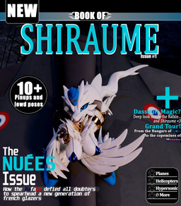 aircraft airplane anthro big_breasts breasts claws clothed clothing detailed_background female fictional_magazine_cover humor long_ears looking_at_viewer outside pokemorph solo text vehicle white_body wings archthegreat wayvemayker_(modeler) dassault_rafale nintendo pokemon shiraume_(wayvemayker) generation_5_pokemon legendary_pokemon mammal pokemon_(species) reshiram 3d_(artwork) absurd_res blender_(artwork) cover digital_media_(artwork) english_text hi_res magazine_cover