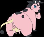 anus blush female feral genitals horn nipples pussy solo teats udders conditional_dnp fricken_stoat nintendo pokemon bovid bovine cattle generation_2_pokemon mammal miltank pokemon_(species)