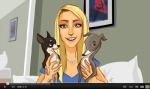 blonde_hair blue_eyes fake_screencap female group hair human_focus jewelry necklace not_furry_focus aerettberg marvel spider-man_(series) youtube jennamarbles kermit_(jennamarbles) mr._marbles canid canine canis chihuahua domestic_dog greyhound human hunting_dog italian_greyhound mammal sighthound toy_dog