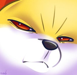 ambiguous_gender angry black_nose feral frown fur looking_away meme_face narrowed_eyes orange_body orange_fur red_eyes solo white_body white_fur yellow_body yellow_fur vaporotem nintendo pokemon fennekin generation_6_pokemon pokemon_(species) digital_drawing_(artwork) digital_media_(artwork) icon meme reaction_image