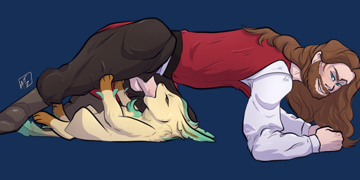 awkward_pose beard bestiality bottomwear brown_bottomwear brown_clothing brown_pants clothed clothed_human clothed_male clothing duo facial_hair fellatio female female_penetrated feral feral_penetrated hair human_on_feral human_penetrating human_penetrating_feral interspecies long_hair male male/female male_human male_on_feral male_penetrating male_penetrating_female open_bottomwear open_clothing open_pants oral pants penetration penile pokephilia quadruped sex shirt smug_face topwear white_clothing white_shirt white_topwear aromanticprince nintendo pokemon eeveelution generation_4_pokemon human leafeon mammal pokemon_(species) 2017 alpha_channel