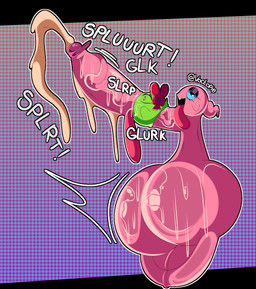 all_the_way_through ambiguous_penetration balls big_balls big_penis black_eyes blue_sclera bodily_fluids bow_ribbon cum cumshot duo ejaculation erection exclamation_point female female_penetrated genital_fluids genital_raphe genitals green_body huge_balls huge_penis huge_tongue hyper hyper_balls hyper_genitalia hyper_penis male male/female male_penetrating male_penetrating_female not_furry onomatopoeia open_mouth penetration penis pink_body raphe_(anatomy) scrotal_raphe sex sound_effects text tongue tongue_out wide_eyed voctopie mario_bros nintendo paper_mario lady_bow boo_(mario) ghost spirit absurd_res english_text hi_res