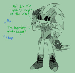 anthro armor boots breastplate clothing dialogue footwear gauntlets gloves handwear headgear helmet male shoes shoulder_guards smug solo text cookie-pone sega sonic_and_the_black_knight sonic_riders sonic_storybook_series sonic_the_hedgehog_(series) jet_the_hawk sir_lamorak_(sonic_and_the_black_knight) accipitrid accipitriform avian bird english_text