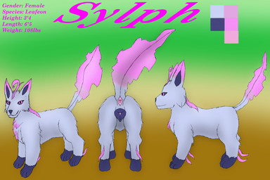 animal_genitalia animal_vulva canine_genitalia canine_vulva colored_sclera female feral fur genitals pink_eyes purple_body purple_fur quadruped solo tail_anus vulva valus_shadewalker nintendo pokemon sylph_(valus) canid canine eeveelution generation_4_pokemon leafeon mammal pokemon_(species) 3:2 absurd_res hi_res model_sheet