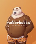 anthro belly big_belly black_nose clothing eyes_closed furry-specific_brand humanoid_hands male mature_male moobs navel overweight overweight_male solo underwear senor_nutria rudderbutts xavier_(rudderbutts) mammal mustelid otter sea_otter 2022 hi_res