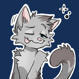 ambiguous_gender anthro silly silly_face solo pineconepaladin floof_(shaddockpummelo) domestic_cat felid feline felis mammal alpha_channel