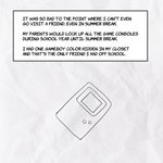 1:1 2024 electronics english_text fenrirwolfen game_boy game_boy_color game_boy_console game_boy_family game_console handheld_console hi_res monochrome nintendo paper_background text zero_pictured