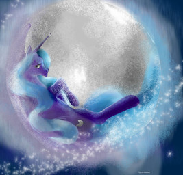 blue_body blue_feathers bodily_fluids crying detailed_background feathered_wings feathers female feral horn moon sad solo tears toony wings opera-romance friendship_is_magic hasbro my_little_pony mythology princess_luna_(mlp) equid equine mammal mythological_creature mythological_equine winged_unicorn 2011 digital_media_(artwork) hi_res source_request