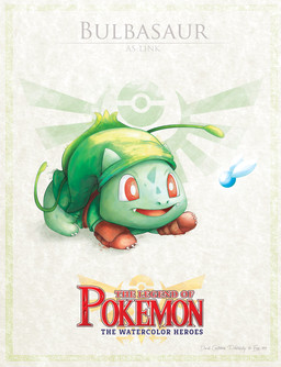 ambiguous_gender clothed clothing duo feral gloves green_clothing green_headwear handwear hat headgear headwear plant quadruped size_difference solo_focus text david_pilatowsky nintendo ocarina_of_time pokemon the_legend_of_zelda link navi bulbasaur elemental_creature fairy flora_fauna generation_1_pokemon pokemon_(species) scalie crossover digital_media_(artwork) english_text hi_res