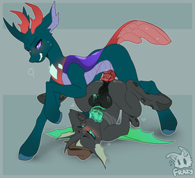 anal anal_penetration autofellatio autofellatio_while_penetrated canon_x_oc clothing duo feral feral_on_feral feral_penetrated feral_penetrating feral_penetrating_feral forked_tongue genitals green_penis green_tongue hat headgear headwear hole_(anatomy) insect_wings long_tongue male male/male male_penetrated male_penetrating male_penetrating_male masturbating_while_penetrated masturbation oral oral_masturbation oral_penetration penetration penile penile_masturbation penile_penetration penis penis_in_ass penis_in_mouth penis_in_own_mouth quadruped sex tongue tongue_around_penis wings frazy friendship_is_magic hasbro my_little_pony closed_case_(iamtrulytired) fan_character pharynx_(mlp) changeling reformed_changeling absurd_res hi_res