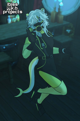 3d_background anthro arecibo_message barrel belt belt_buckle black_bodysuit black_clothing black_skinsuit blurred_background bodysuit bottle buckle clock clothing container diving_fins diving_mask diving_suit diving_weights furniture gloves hair handwear harness logo male mask messy_hair pose purple_eyes regulator round_ears scuba scuba_diver scuba_gear shipwreck skinsuit solo stool tight_clothing underwater water wetsuit ibisskb yura_(ibisskb) aquatic felid fish hybrid mammal pantherine shark tiger 3d_(artwork) artist_logo digital_media_(artwork) hi_res mixed_media watermark