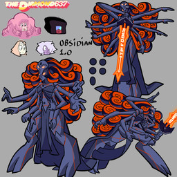 2_faces 8_arms bottomwear clothed clothing cloven_hooves crop_top curly_hair digitigrade eyewear female hair hooves lips melee_weapon multi_arm multi_face multi_limb not_furry pink_hair rock shirt simple_background skirt solo standing sword text topwear weapon thediamond637 cartoon_network steven_universe amethyst_(steven_universe) garnet_(steven_universe) obsidian_1.0 pearl_(steven_universe) rose_quartz_universe alien alien_humanoid elemental_creature garnet_(gem_species) gem_(species) gem_fusion humanoid mammal mineral_fauna obsidian_(gem_species) pearl_(gem_species) rock_creature 1:1 digital_media_(artwork) hi_res