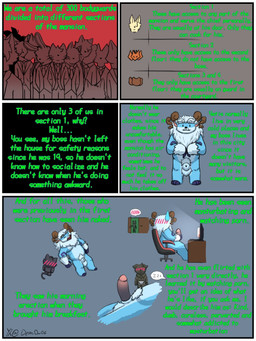 3_toes 4_fingers animal_genitalia anthro antlers balls belly blue_body blue_fur blush blush_lines body_hair chair claws container cup dark_penis door dot_eyes electronics erection eyebrows feet finger_claws fingers fully_sheathed fur fur_markings furniture genitals handjob happy_trail horn humanoid_genitalia looking_at_viewer lying male male/male markings masturbation monitor multicolored_penis nude on_back overweight overweight_anthro overweight_male penile penis pink_inner_ear pink_penis plantigrade sex sheath simple_background simple_eyes sitting sleeping sound_effects standing table tea_cup text thick_eyebrows toe_claws toes tusks vowelless vowelless_sound_effect whisker_spots white_body white_fur zzz demi_owo league_of_legends riot_games tencent willump_(lol) yeti 2025 3:4 artist_name comic digital_drawing_(artwork) digital_media_(artwork) english_text hi_res