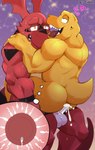 2023 absurd_res agumon alternate_version_at_source anal anal_penetration anus balls bandai_namco bedroom_eyes blush blush_lines bodily_fluids breath cum cum_drip cum_from_ass cum_in_ass cum_inside cutaway digimon digimon_(species) dinosaur dragon dripping duo fangs genital_fluids genitals green_eyes guilmon hand_on_another's_butt hand_on_back hand_on_butt happy happy_sex heart_symbol heffy038 hi_res impregnation internal looking_at_another looking_pleasured male male/male male_impregnation male_penetrated male_penetrating male_penetrating_male muscular muscular_male mythological_creature mythological_scalie mythology narrowed_eyes open_mouth open_smile orange_body orange_skin outline_heart ovum panting penetration reptile saliva scalie seductive sex signature simple_background smile sperm_cell stand_and_carry_position standing standing_sex sweat tail teeth thought_bubble tongue tongue_out yellow_eyes
