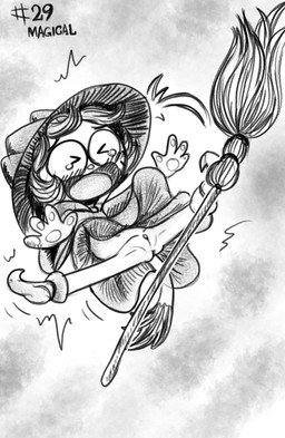 accident accidental_exposure anthro broom cleaning_tool clitoris cloak clothed clothing eyewear falling female female_anthro genitals glasses hat headgear headwear navel no_underwear open_mouth pawpads round_glasses solo spread_legs spreading text upskirt vulva witch_broom witch_costume witch_hat young young_anthro young_female ichduhernz poni_(ichduhernz) domestic_cat felid feline felis mammal 2024 absurd_res digital_drawing_(artwork) digital_media_(artwork) english_text full-length_portrait greyscale hi_res monochrome portrait sketch