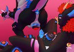 animal_genitalia anthro anus bodily_fluids butt cum cum_in_ass cum_inside cum_on_penis duo egg egg_from_ass gaping gaping_anus genital_fluids genital_slit genitals looking_at_another male male/male masturbation oviposition penis pregnant pregnant_anthro pregnant_male fyko_fox mythology astral_seeker intel_dragon angel_dragon dragon mythological_creature mythological_scalie scalie absurd_res hi_res