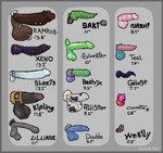 accessory andromorph animal_genitalia animal_penis animal_print anthro ball_size_difference ball_tuft balls big_balls big_clitoris big_penis black_balls black_penis blue_balls blue_body blue_fur blue_penis blue_pussy body_hair brown_balls brown_penis chart chastity_cage chastity_device clitoris cock_ring cow_print disembodied_penis feline_genitalia feline_penis female flaming_penis for_a_head foreskin fur fuzzy_balls genital_piercing genitals glistening glistening_balls glistening_body glistening_genitalia green_balls green_penis group hairy hairy_balls hanging_penis huge_balls huge_penis hyper hyper_balls hyper_genitalia hyper_penis intersex jewelry lemon_testicles long_foreskin male measuring measuring_penis micropenis multicolored_body multicolored_fur multicolored_penis no_testicles non-mammal_balls orange_pussy penis penis_accessory penis_chart penis_jewelry penis_piercing penis_size_difference piercing pink_balls pink_body pink_chastity_cage pink_fur pink_penis pink_pussy plant plant_penis plant_tentacles plushie prince_albert_piercing pubes purple_balls pussy red_balls red_penis saggy_balls screw scrotum_flap scrotum_piercing simple_background small_penis spiked_penis spikes spikes_(anatomy) stitch_(sewing) stuffing tentacles translucent translucent_penis tuft uneven_balls vein veiny_penis white_body white_fur double_aye_batteries stray_moth alien_(franchise) penis_lineup nash_(double_aye) ramrod_(double_aye) alien arthropod bovid bovine chimera demon domestic_cat elemental_creature elemental_humanoid felid feline felis fish flora_fauna ghost human humanoid insect lepidopteran mammal marine moth object_head patchwork_creature plant_humanoid shark spirit succubus xenomorph absurd_res digital_media_(artwork) hi_res pixel_(artwork) signature trans_(lore) trans_man_(lore) trans_woman_(lore)