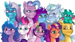 baby carrying_another eyewear female glasses group horn jewelry male male/female on_head open_mouth regalia smile wings young jbond hasbro mlp_g5 my_little_pony mythology alphabittle_blossomforth_(mlp) comet_(mlp) hitch_trailblazer_(mlp) izzy_moonbow_(mlp) misty_brightdawn_(mlp) pipp_petals_(mlp) queen_haven_(mlp) sparky_sparkeroni_(mlp) sunny_starscout_(mlp) zipp_storm_(mlp) auroricorn dragon earth_pony equid equine horse mammal mythological_creature mythological_equine mythological_scalie pegasus pony scalie unicorn 16:9 hi_res widescreen daughter_(lore) father_(lore) father_and_child_(lore) father_and_daughter_(lore) mother_(lore) mother_and_child_(lore) mother_and_daughter_(lore) parent_(lore) parent_and_child_(lore) parent_and_daughter_(lore) sibling_(lore) sister_(lore) sisters_(lore)