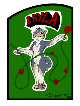 4_fingers 4_toes anthro biped border breasts claws feet female finger_claws fingers flower genitals green_background green_eyes holding_vine nipples nude plant plantigrade rose_(flower) simple_background solo standing thorns toe_claws toes vines vulva white_border foxengine84 australian_shepherd canid canine canis domestic_dog herding_dog mammal pastoral_dog sheepdog 2022 dated full-length_portrait hi_res portrait signature