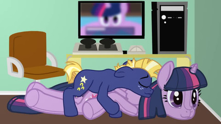 chair computer electronics feral furniture horn male male_focus penetrable_sex_toy plushie plushie_penetrated plushophilia sex_toy solo age3rcmature friendship_is_magic hasbro my_little_pony mythology star_tracker_(mlp) twilight_sparkle_(mlp) earth_pony equid equine horse mammal mythological_creature mythological_equine pony unicorn 16:9 animated no_sound short_playtime video widescreen
