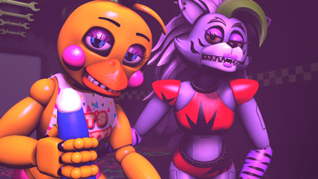 blue_eyes duo female first_person_view grey_body handjob looking_at_viewer machine orange_eyes penile sex sitting_on_knees yellow_body krystals_(artist) five_nights_at_candy's five_nights_at_freddy's five_nights_at_freddy's:_security_breach five_nights_at_freddy's_2 scottgames steel_wool_studios candy_(fnac) roxanne_wolf toy_chica_(fnaf) animatronic avian bird canid canine canis chicken galliform mammal phasianid robot wolf 16:9 3d_(artwork) digital_media_(artwork) hi_res source_filmmaker_(artwork) widescreen
