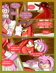 anthro bdsm bodily_fluids bondage bound bruised clothing crying detailed_background dialogue duo female fur green_eyes hand_on_leg hand_on_thigh hands_tied handwear hat headgear headwear kidnapping male purple_eyes restraints rope rope_bondage tears text breech_loader toso sega sonic_the_hedgehog_(series) amy_rose knuckles_the_echidna echidna eulipotyphlan hedgehog mammal monotreme 2020 absurd_res comic english_text hi_res