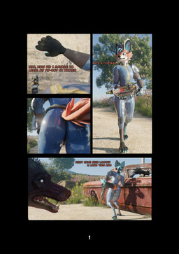 anthro car dialogue duo femboy gun holding_gun holding_object holding_ranged_weapon holding_weapon horn laser_rifle male outside ranged_weapon text vault_suit vehicle weapon wings sanythefox chryslus_motors_corporation corvega corvega_sedan fallout microsoft mythology blue_devil sany_van_fox cryptid lagomorph mammal wolpertinger 3d_(artwork) absurd_res comic digital_media_(artwork) english_text hi_res