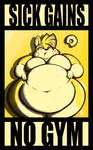 anthro belly belly_grab big_breasts big_butt bodily_fluids breasts butt chubby_cheeks female morbidly_obese obese obese_anthro overweight overweight_anthro overweight_female slightly_chubby slightly_chubby_female solo stuffing sweat text thick_thighs 4foxsakes stacey_(4foxsakes) canid canine canis domestic_dog mammal shiba_inu spitz absurd_res english_text hi_res