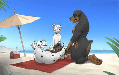 adolescent adolescent_penetrated adult_on_adolescent adult_on_young age_difference anthro anthro_on_anthro anthro_penetrated anthro_penetrating anthro_penetrating_anthro beach beach_towel biped collar collar_only cooler cowgirl_position day detailed_background doggystyle female female_penetrated flat_chested floppy_ears from_behind_position from_front_position fucked_silly group happy happy_sex intraspecies looking_pleasured male male/female male_penetrating male_penetrating_female narrowed_eyes nude older_male on_bottom on_top outside penetration penile penile_penetration sea seductive sex size_difference smaller_female tail text tongue tongue_out towel umbrella water young young_anthro young_female young_penetrated younger_female younger_penetrated zaush canid canine canis dalmatian domestic_dog mammal mastiff molosser rottweiler 2019 artist_name dated digital_media_(artwork) hi_res shaded soft_shading url watermark daughter_(lore) father_(lore) father_and_child_(lore) father_and_daughter_(lore) incest_(lore) parent_(lore) parent_and_child_(lore) parent_and_daughter_(lore)