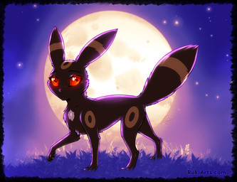 ambiguous_gender feet feral fur looking_at_viewer moon outside paws sky solo standing star tail toes rukifox nintendo pokemon eeveelution generation_2_pokemon pokemon_(species) umbreon 2026 digital_drawing_(artwork) digital_media_(artwork)