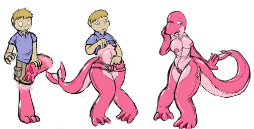 3_toes 4_fingers anthro base_one_layout basic_sequence blonde_hair bottomwear breast_growth breasts clothing feet female fingers gender_transformation genitals growth hair human_to_anthro inflatable linear_sequence male mtf_transformation nipples nozzle one_row_layout pawpads pink_body red_body shirt shorts solo species_transformation standing surprised tail tail_growth three_frame_image three_frame_sequence toes topwear transformation transformation_sequence vulva run_rabbit_bounce animate_inanimate aquatic cetacean dolphin human living_inflatable mammal oceanic_dolphin toothed_whale 2017 digital_media_(artwork) sequence