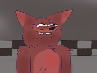 2016 4:3 a-02 animatronic anthro black_nose canid canine colored digital_media_(artwork) e-01 five_nights_at_freddy's fox foxy_(fnaf) fur hair humor low_res machine male mammal meme nickelodeon parody pirate red_body red_fur robot scottgames simple_background smile smug smug_face smug_grin solo spongebob_squarepants teeth what yellow_eyes you_like_krabby_patties_dont_you_squidward_(meme)