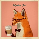 alternative_fashion anthro beverage bow_(feature) bow_tie coffee container cup disposable_cup eyewear food glasses hipster holding_container holding_cup holding_object male necktie pink_background simple_background solo tape text what zoo-chan canid canine fox mammal 1:1 english_text