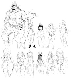 big_breasts big_butt breasts butt chart clothed clothing comparing feathered_wings feathers female group horn lineup male nipples size_chart skimpy slightly_chubby wide_hips wings pointblankfluffpistol friendship_is_magic hasbro my_little_pony mythology applejack_(mlp) big_macintosh_(mlp) fluttershy_(mlp) pinkie_pie_(mlp) rainbow_dash_(mlp) rarity_(mlp) twilight_sparkle_(mlp) earth_pony equid equine horse mammal mythological_creature mythological_equine pegasus pony unicorn absurd_res hi_res monochrome