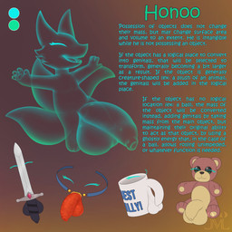 anthro big_penis blue_body chibi collar container cup fangs flaccid foreskin genitals huge_penis hyper hyper_genitalia hyper_penis male melee_weapon multi_tail nude pawpads penis plushie possession solo sword tail teeth text translucent translucent_body unretracted_foreskin weapon jm-luxro canid canine fox fox_spirit mammal spirit 1:1 absurd_res english_text hi_res model_sheet