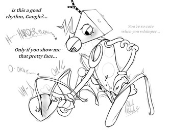 2_horns 4_fingers ambiguous/ambiguous ambiguous_gender ambiguous_humanoid black_text blush blush_lines dialogue dirty_talk duo explicitly_stated_consent eyebrows eyelashes eyes_closed featureless_crotch fingers grinding hand_on_hip hand_on_own_hip hand_under_chin heart_symbol horn humanoid_on_humanoid kneeling lying mask moan motion_lines not_furry null null_stimulation on_back side_view smile spiral spiral_eyes stuttering talking_to_another talking_to_partner text thrusting potatonebula glitch_productions the_amazing_digital_circus gangle_(tadc) zooble_(tadc) animate_inanimate fabric_creature humanoid living_mask living_toy 2025 english_text greyscale monochrome signature female_(lore) nonbinary_(lore)