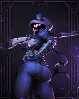 arm_on_hip bear_ears big_butt breasts butt cool_pose female gun holding_object holding_weapon looking_at_viewer ranged_weapon rifle robotic_arm solo weapon artdeitech epic_games fortnite cuddle_team_leader 2023 4:5 hi_res watermark