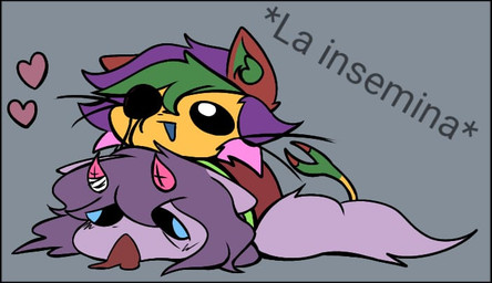 animal_genitalia animal_penis duo eyelashes feline_genitalia feline_penis feline_tail female genitals hair horn impregnation male male/female penis purple_body purple_hair sex tail yellow_body yellow_skin luyx_55 demon_cat(foxieneko) luyx alebrije demon domestic_cat felid feline felis humanoid mammal
