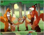 2014 aaron_(artist) all_fours anal anal_penetration balls canine collar cum cum_in_ass cum_inside cum_while_penetrated doggystyle erection eyes_closed forest foursome fox from_behind full_moon gay group group_sex jasonwerefox kissing male mammal moon muscles night nude open_mouth outside penetration penis sex sharp_teeth teeth tongue tongue_out tree underwear werefox werefox_(character)
Rating: Explicit
Score: 27
User: APimpFromBuffalo
Date: April 09, 2014