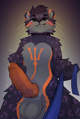 animal_genitalia animal_penis anthro balls barbed_canine_penis biped blush bodily_fluids canine_genitalia canine_penis dominant dominant_male dripping erection feline_genitalia feline_penis fluffy genital_fluids genitals glistening glistening_eyes hybrid_genitalia hybrid_penis knot knotted_feline_penis knotted_penis leash leash_pull leashed_viewer looking_at_viewer looking_down looking_down_at_viewer low-angle_view male male_anthro markings nude penile_spines penis precum precum_drip seductive sheath simple_background smile smirk solo standing teeth whiskers horitoy zephyr117 felid feline hybrid mammal pantherine 2024 digital_media_(artwork) hi_res