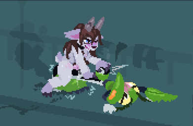 ambiguous_gender antennae_(anatomy) anthro blue_eyes blush bodily_fluids breasts brown_hair cracked_horn cum duo exhaust_smoke eyes_closed genital_fluids genitals green_background green_body grinding gynomorph gynomorph/ambiguous hair headlight_eyes hooves horn intersex intersex/ambiguous leaking_cum long_hair lying machine metallic_body moped motion_lines nipples on_back penis scut_tail sex short_tail simple_background sitting_on_another tail tire vehicle giik emmie_(giik) truesona_(squeakitties) arthropod bovid caprine goat insect living_machine living_vehicle mammal mantis 2025 digital_drawing_(artwork) digital_media_(artwork) pixel_(artwork) nonbinary_(lore) trans_(lore) trans_woman_(lore)