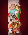 christmas_clothing christmas_sweater christmas_topwear clothing female group holidays lawliet-rmadagascar looking_at_viewer male scarf sweater topwear christmas dreamworks madagascar_(series) alakay_alex gloria_the_hippopotamus kowalski_(madagascar) marty_the_zebra melman_mankiewicz_iii private_(madagascar) rico_(madagascar) skipper_(madagascar) adelie_penguin avian bird common_hippopotamus equid equine felid giraffe giraffid hippopotamid lion mammal pantherine penguin zebra