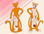 anthro balls big_balls big_penis blep fangs genitals half-erect huge_balls huge_penis hyper hyper_balls hyper_genitalia hyper_penis male nipples penis red_nose solo tail teeth tongue tongue_out toony vein veiny_penis hehdgd fan_character monkeybone_(character) canid canine haplorhine hybrid mammal monkey primate hi_res model_sheet