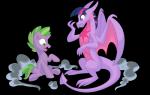 dragon duo equine female friendship_is_magic fur green_eyes hair horn lopoddity male mammal multi-colored_hair my_little_pony open_mouth purple_eyes purple_fur purple_hair purple_scales shocked smoke species_swap spike_(mlp) tails tongue twilight_sparkle_(mlp) unicorn wings
Rating: Safe
Score: 18
User: darknessRising
Date: March 31, 2014