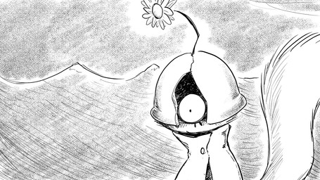 anthro armor button_(fastener) cloak clothing cocaine drugs duo female flower fluffy fluffy_tail headgear helmet mountain plant solo tail text dragonweirdo mammal rodent sciurid tree_squirrel 16:9 comic english_text hi_res monochrome widescreen