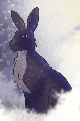 brown_body brown_fur detailed_background female feral fluffy fur hair inner_ear_fluff solo toony tuft white_chest unknown_artist his_dark_materials hester_(his_dark_materials) daemon_(his_dark_materials) hare lagomorph leporid mammal digital_media_(artwork) hi_res