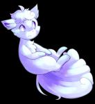 ambiguous_gender feral fur looking_at_viewer multi_tail parted_lips simple_background solo tail transparent_background white_body white_fur honrupi nintendo pokemon alolan_form alolan_vulpix canid canine generation_7_pokemon mammal pokemon_(species) regional_form_(pokemon) 2016 alpha_channel cool_colors hi_res