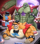2024 5_fingers abs absurd_res alligator alligatorid anal anal_penetration animatronic anthro anthro_on_anthro anthro_penetrated anthro_penetrating anthro_penetrating_anthro bar bear belly biceps big_biceps big_nipples big_pecs big_penis big_tail biped birthday birthday_cake birthday_party birthday_sex black_bow_tie black_clothing black_eyebrows black_hat black_headwear black_nose black_top_hat blue_eyes blue_sclera blush blush_lines bow_tie bracelet brown_glans brown_penis butt cake clenched_teeth clothing container countershade_face countershading cream_(food) crocodilian cup cutlery dessert digital_drawing_(artwork) digital_media_(artwork) duo ear_piercing erection eyebrows fan_character fangs fingers five_nights_at_freddy's five_nights_at_freddy's:_security_breach food foreskin fork frosting fruit furniture genitals glamrock_freddy glans green_body hair hand_on_butt hand_on_partner's_butt hand_on_table hands_on_table hat headgear headwear heterochromia hi_res humanoid_genitalia humanoid_hands humanoid_penis inside internal internal_anal jewelry kitchen_utensils knife long_tail machine male male/male male_penetrated male_penetrating male_penetrating_male mammal multicolored_body multicolored_penis muscular muscular_anthro muscular_arms muscular_legs muscular_male navel nipple_piercing nipples nude on_furniture on_table one_eye_closed open_mouth orange_body party pecs penetration penile penile_penetration penis penis_in_ass piercing plant plate reptile retracted_foreskin robot scalie scar scottgames sex sex_position_request sharp_teeth signature smile smiling_at_another smiling_at_partner solard0gg0 spiked_bracelet spikes standing star_on_body steel_wool_studios strawberry table tail tan_body tan_chest tan_face teeth thick_penis tongue tools top_hat two_tone_body two_tone_face two_tone_penis unknown_character urethra vein veiny_penis yellow_sclera